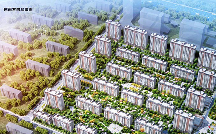 結構自防水案例-方正園