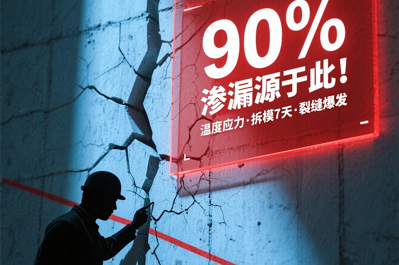 100萬懸賞！全國征集混凝土抗裂難題工程，終結溫度裂縫時代！